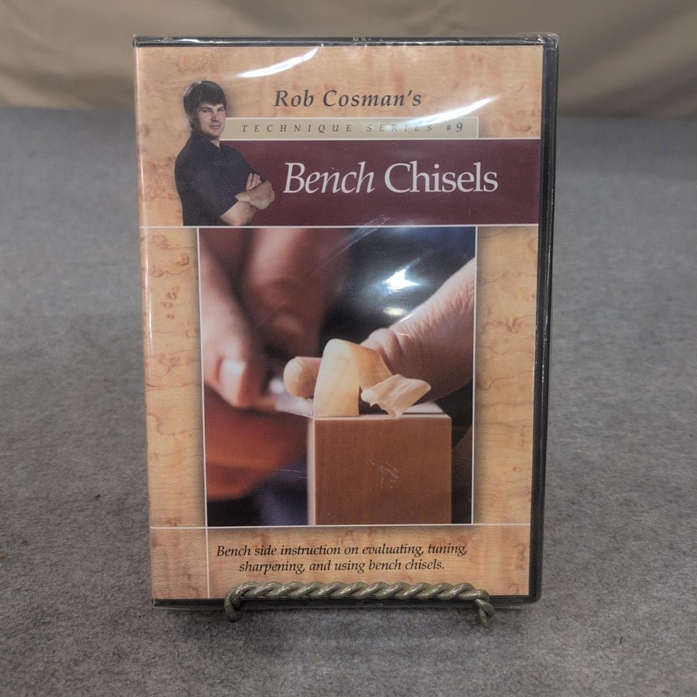 Rob Cosman Technique Series 9 Bench Chisels Woodworking Instruction DVD 2009 - Picture 1 of 2